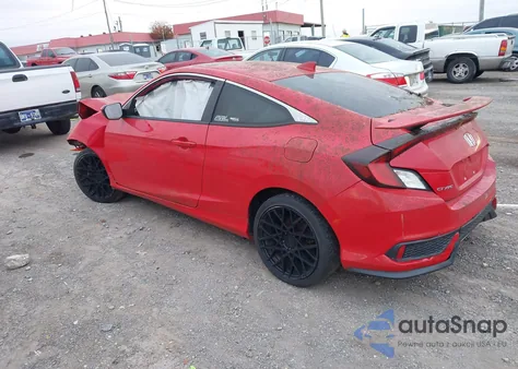 2018 Honda Civic Si from USA, damaged, VIN 2HGFC3A57JH754508